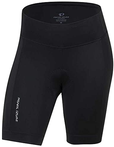 Pearl Izumi Damen-Biker-Shorts – W Escape Quest, Radhose, schwarzes Phyllite-Textur-Design, Bequeme Passform