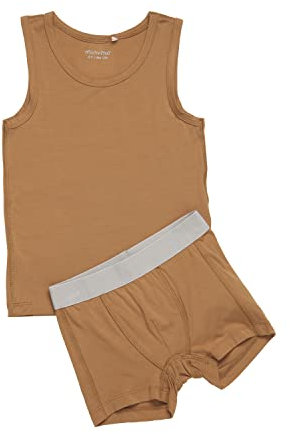 MINYMO Boy's Underwäsche Jungen Underwear Set-Bamboo, Chipmunk, 110
