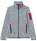 CMP - Knit-Tech-Jacke für Damen, Titan-Weiß-Fuchsia, D44