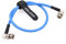 ZBLZGP Cable coaxial para Sony FX9 FS5 Blackmagic RED DSMC2 Komodo Atomos Alexa SmallHD Monitor Cámara 12G SDI Raw 4K 60P 75 Ohm Ángulo recto BNC macho a macho