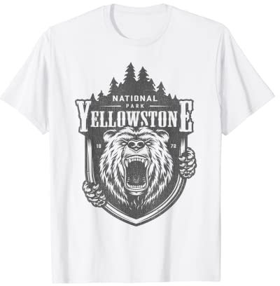 Yellowstone-Nationalpark-Souvenir Yellowstone T-Shirt