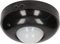 Miratic Detecteur de Mouvement 360° 1200 W Montage au Plafond Capteur de Mouvement Infrarouge Detecteur de Mouvement Interieur Montage en Saillie (Noir)