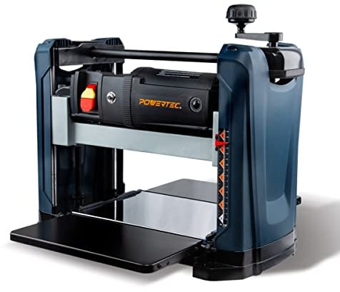 POWERTEC PL1252V 15 Amp 2-Blade Benchtop Spessore Pialla Per La Lavorazione Del Legno | 12-1/2 Portatile