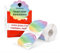 Phomemo M110 M120 M200 M220 M221 Wellenartig Rundes Kreis-Etikett – Thermo-Etiketten für Preis, Name, Adresse, Logo, Barcode, 50 mm x 50 mm, mehrfarbiger Farbverlauf (1 Rolle)