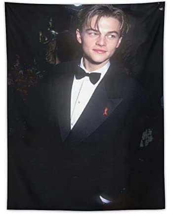 NANXIANG Leonardo Dicaprio Film-Poster 1 Wandteppich Schriftrolle Polyester Tapisserie Kunst Malerei Bild