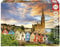 Educa - Puzzle von 1000 Teilen für Erwachsene | Cobh Cateteral, Irland. Messen: 68 x 48 cm. Beinhaltet die puzzlekleber FixPuzzle. Seit 14 Jahren (19927)