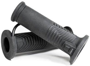 KOSO Heizgriffe HG-17, 7/8 Zoll (22 mm) + 1 Zoll (25,4 mm) L = 120 mm, schwarz