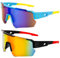 Jostift 2 Stück Schnelle Brille, Fahrradbrille UV400 Sonnenbrille Fahrrad Sonnenbrille Radbrille Laufbrille Sport Sonnenbrille für Herren Damen Rennrad Fahrrad MTB Laufen Golf