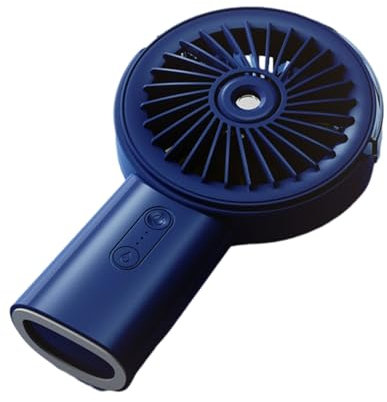 Bottone Ventilateur portatif avec 3 vitesses de réglage - Ventilateur brumisateur rechargeable avec ventilateur brumisateur d'eau