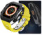 BCMCBV Adecuado para Apple Ultra 8 de 49 mm, kit de modificación de fibra de carbono, correa de fluoroelastómero, para iWatch S8/7/6 de 45 y 44 mm Series Watch Strap de repuesto, 49mm, Ágata