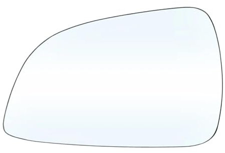 Cristal Espejo Exterior Espejo retrovisor Lateral calefactable para Opel Astra H 2009 2010 2011 Vidrio Espejo Lateral(Pair)