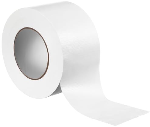 Breites Gewebeband 80mm 50m Weiß für Türrahmen und Türen