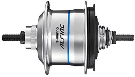 Shimano SG-S7051 Alfine 11-speed Di2 disc internal hub gear, 135 mm, 36h, silver