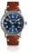 Aristo Herren Messerschmitt Uhr Fliegeruhr ME-9673BLVIN Leder