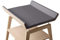 cool grey - Linea by Leander Bezug für Linea Wickeltisch OHNE Wickeltisch und OHNE Schaumauflage