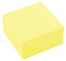 D.RECT - 009505 Haftnotizwürfel Super Sticky Notes |Notiz Klebezettel | Selbstklebende Haftnotizzettel in 51x51mm 400 Blatt Gelb
