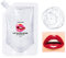 50 ml transparente, klare, feuchtigkeitsspendende DIY-Lipgloss-Basis Lippenbalsam-Materialgel, organische Lipctisk Lip Glow-Lippenglasurbasis für eine prallere Lippenbildung