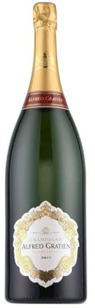 Alfred Gratien Classic Brut Champagne Jeroboam-Doppelmagnum Flasche 3 L Weißer Sekt
