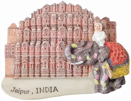 Jaipur Rajasthan India Tourist Souvenir 3D Fridge Magnet Home Kitchen Refrigerator Decoration Magnet Keepsake Craft