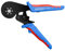 WEICON TOOLS Crimpzange 16 mm² HEX, Presszange für Kabel von 0,5-16 mm² (20-5 AWG), Aderendhülsenzange, Sechskantpressung, blau/rot