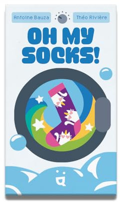 Helvetiq Oh My Socks, gioco di società, divertente gioco di carte di calze, per la collezione di calzini più cool, azioni emozionanti, per 2-5 giocatori dai 6 anni in su