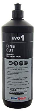 Autosmart Evo 1 Fine Finishing Compound Scratch Remover Polish for Cars - 1 Litre