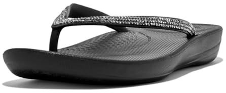 Fitflop - iQUSHION SPARKLE - FLIP FLOPS - BLACK - Women - 4