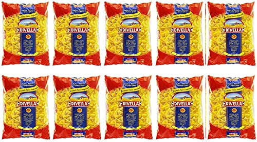 10x Pasta Divella 100% Italienisch N° 97 Farfallette 500 gr