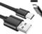 Lite-an 0.5 Meter USB C Charger Cable for Samsung Charger USB A to USB C Type C Charger cable Fast Charging 3A 15W Android Huawei, Xiaomi, Nokia, Motorola - Ultra-Durable USB C Cable, Black