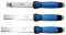 JEU DE 3 BURINS DE CARROSSIER A POIGNEE CONFORT