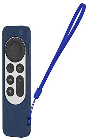 Tyogeephy Kompatibel mit Apple TV 4K Siri Remote 2021 Silikon Hülle, Silikon hülle für Apple TV 4K 6 Generation 2021 Fernbedienung, Apple 4K Siri Remote 2nd Gen Cover