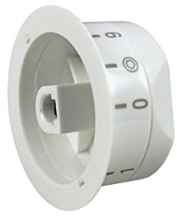 easyPART Kompatibel/Ersatz für Küppersbusch 063021 Knebel Drehknopf Drehschalter Schalter Wahlschalter Backofenschalter Kochstelle 0 bis 9 Zuschaltung Backofen Herd EEH601W EEH602WN EEH603W EEH610W