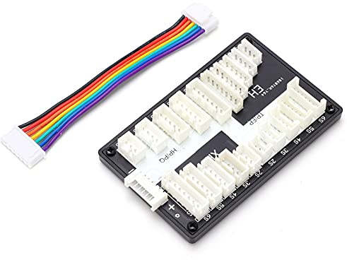 Lipo Battery Charge Balance Board, paralleles Ladeboard praktisch mit Flachkabel für die meisten Menschen für TP/FP JST/XH/PQ EH