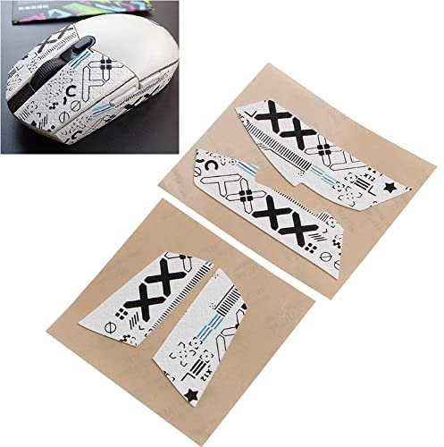 Mouse Anti-Slip Grip Tape for Logitech G102 G304,Elastics Refined Side Stickers,Superlight Gaming Mouse Skin Sweat Resistant Pads