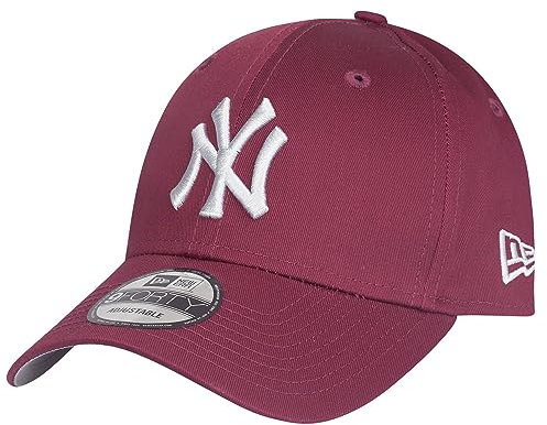 New Era 9Forty Strapback Cap - New York Yankees Maroon