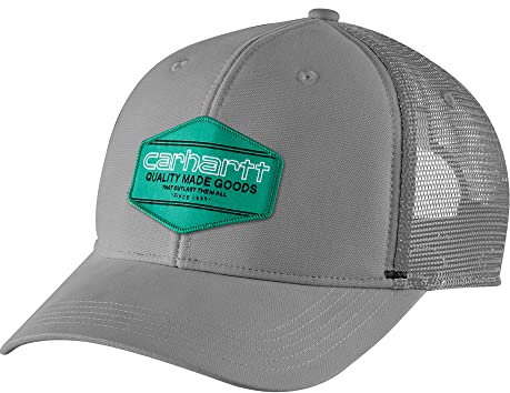 Carhartt Herren Mesh Cap 105691, Asphalt, One size
