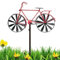 Nupaque Windspiel, Fahrrad Metall Windspiel, Garten Spinner Für Hof Und Garten, Hof Deko, Windrad Deko Im Freien Rasen Metall Kunst Skulpturen, Statuen Dekorationen