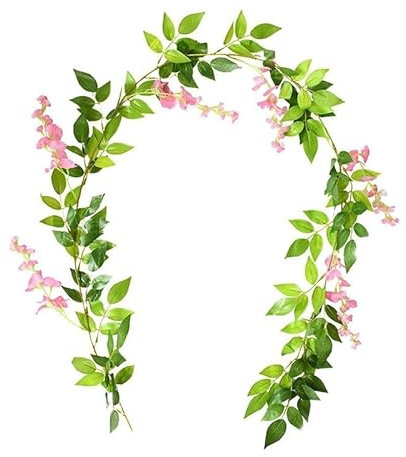 Efeu Künstlich 180 cm künstliche Blumen Rebe Girlande gefälschte Pflanzen Hochzeit Bogen Dekorationen Laub Rattan Efeu Home Wandbehang Dekor (Color : B03)