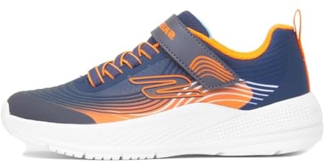 Skechers Microspec Advance, Sneaker, Navy/Orange,