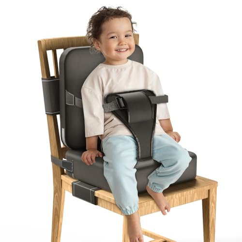 FuGuiB Rialzo Sedia per Bambini, Alzasedia Da Tavolo, Cuscino Sedia, 2PCS Alzatina, Adatto A Bambini Dai 3 Ai 12 Anni