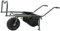 Transport Trolley Barrow - EuroCatch Angelwagen für mühelosen Tackle-Transport, Transportkarre, Angelwagen/Voll-PU-Rad, Aufbewahrungstasche, Schnelle Montage