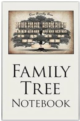 Lwaviwer Carnet de notes arbre généalogique blanc pour bébé, homme, femme, grands-parents, beaux-parents, enfants, pour souvenirs généalogiques/histoires ancestrales