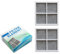 Biglumin LG Pure n Fresh Refrigerator Fridge Air Filter, 2 Pcs Replacement Fresh Air Filter for Refrigerator/Air Purifier LG Pure N Fresh ADQ73214405 ADQ73214404 ADQ73214408