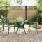 Willood 3-TLG. Bistro-Set Grün Aluminiumguss Gartenmöbel143