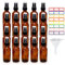 AZKEEGREY 20 Pcs Amber Glass Spray Bottles 60 ml/2 oz Empty Fine Mist Spray Bottle Refillable Travel Spray Bottles for Liquids, Perfumes, Cosmetic Sprays