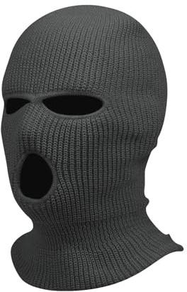 Sturmhaube Motorrad Halloween 3 Löchern Gestrickte Balaclava Herren Sturmmaske Winter Warm Strickmaske Basic Damen Maskenhut Sport Skimaske Outdoor Multifunktions Maske Neon Vollgesichtsabdeckung