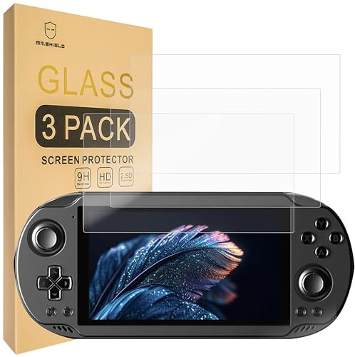 Mr.Shield Verre Trempé compatible avec Ayn Odin 2 Mini [Lot de 3] Film Protecteur d'écran Vitre Protecteur 9H Dureté