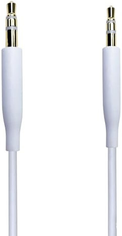 Cable de Audio de Repuesto, Cable Jack Estéreo Macho de 3,5 mm a 2,5 mm Compatible con Auriculares Cancelación Ruido 700UC/NC/QC 35/QC35 II/QC25/OE2/OE2I/SoundTrue Soundlink Cable Auxiliar 4in