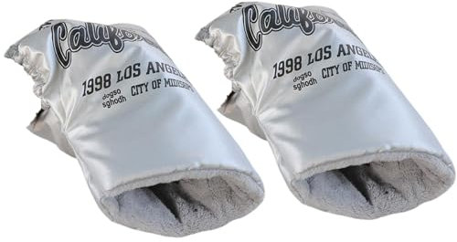 Gants d'hiver pour guidon de VTT, gants d'hiver pour moto | Manchons de guidon Chauffe-mains imperméables Mitaines de guidon de motoneige,Manchons de main de Scooter, gants de cyclisme réfléchissants,