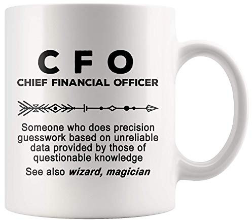 HSIRYAOHD CFO-Tasse mit Aufschrift Definition Meaning World Best Boss CEO Assistant, lustiges Geschenk, 325 ml